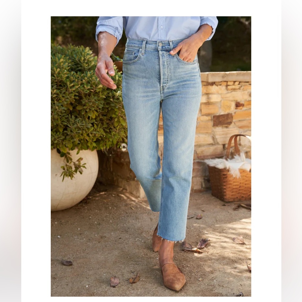 Frank & Eileen Light Blue High Rise Jeans